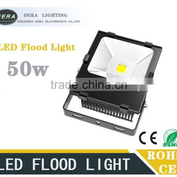 High lumen Bridgelux COB IP65 Waterproof Outdoor 50w led solar flood light