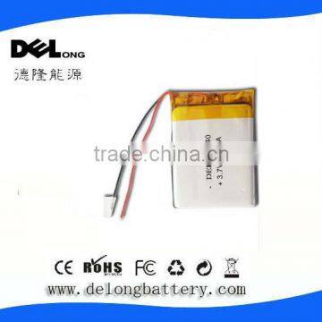 3.7v 500mah lithium polymer battery