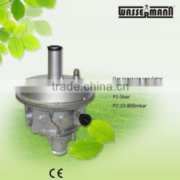 DN50,Direct operated compensated obturator type gas pressure regulator