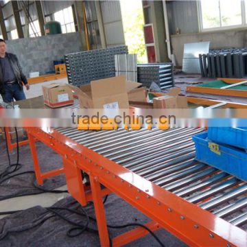 power drive stainless steel chain roller conveyor