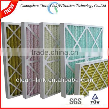 cardboard synthetic fibre conditioning system pleated replacement pre filter