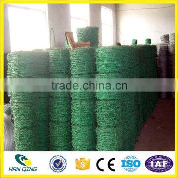 Double Strands With Four Barbs Reversed Twist With BWG10X12 Gauge Barbed Wire Fence photo-5