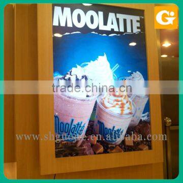 Wall Mounting Ice Cream Billboard, Backlit Film Poster