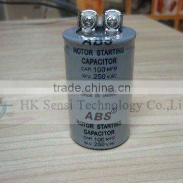 ABS 100MFD 250VAC Y.C.Capacitor