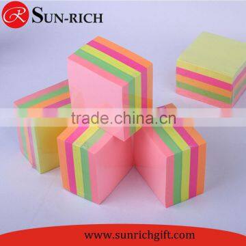 Custom 500 sheets 3*3 inch square shape sticky pad sticky notes wholesale