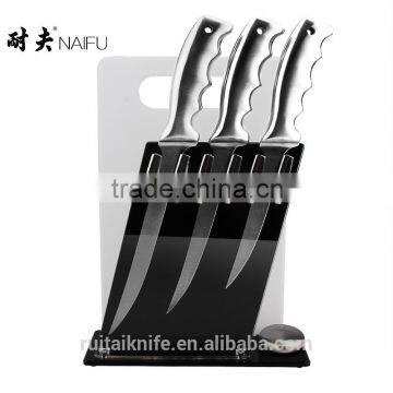 Hot Sale 6pcs Stainless Steel Kitchen Knives Set,304#Fishing Knives Set