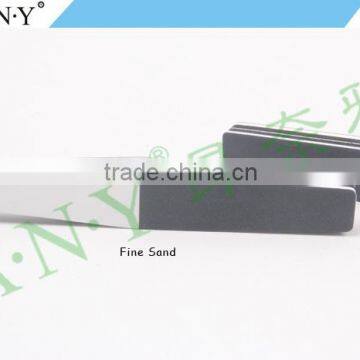 Nail Art Manicure Polishing Using Grey Sponge 3 Way Korea Paper Nail File photo-3