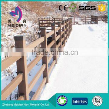 water resistance less warping WPC composite fence