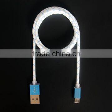 LED micro usb cable