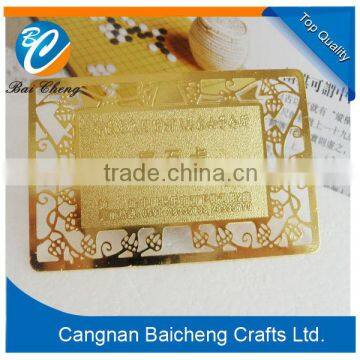 experienced factory custom designed metal card with black and sliver color and cheap price and top quality in China for sale