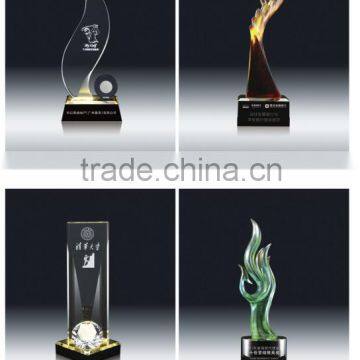 Glass Art Crystal Trophy photo-3