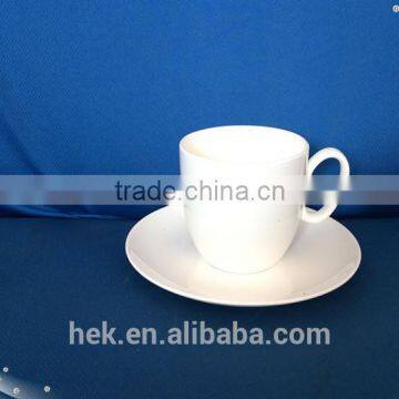 260cc Bone China ceramic coffee mug ,porcelain cup and saucer