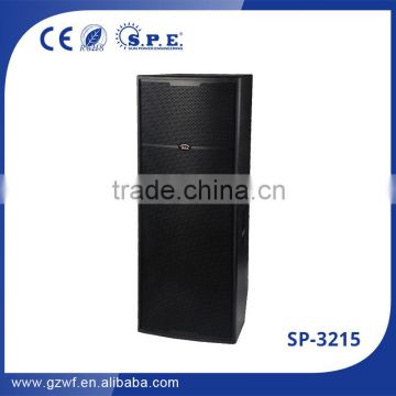 spe audio loudspeaker speaker box dual 15" professional speaker big powered loudspeaker box high quality cabinet