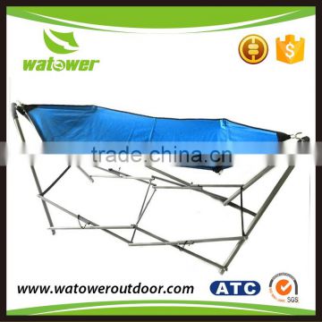 customized design with stand stainless steel hammock stand