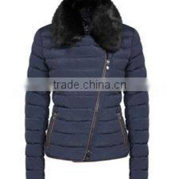 2014 Womens Padded Bomber Jacket for Winter
