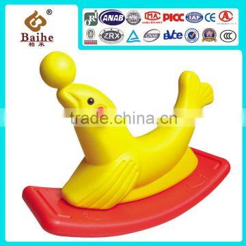 2016 color Cartoon Horse Rocking/soft play