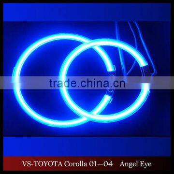 CCFL LED angel eyes for toyota corolla 01-04 CCFL halo rings headlihgt kits