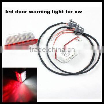 Car/Auto Door Interior Courtesy Door Warning Light Door Projector Lamp Red White For VW/Golf Mk4/Bora