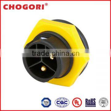 Chogori 3 pin waterproof connector, industry plug