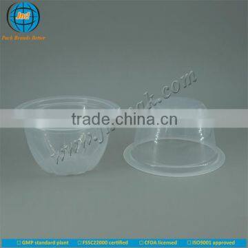 Hot selling plastic seasonings cups with FSSC22000 certified by GMP standard plant-private logo printed