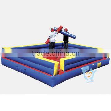 outdoor sports funny pvc tarpaulin inflatable gladiator dueling game