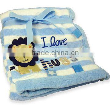 Personalised Baby Fleece Animal Blankets - Butterfly and Bear photo-2