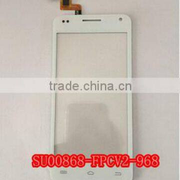 New touch screen For 4.5" BRAVIS ALPHA SU00868-FPCV2-968 Smartphone Touch panel Glass Sensor replacement