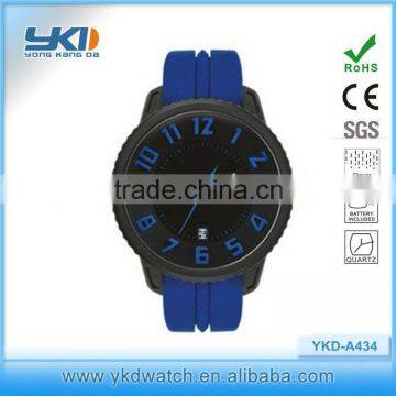 new design interchangable silicone slap band watch