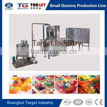 GD100QL Small Carrageenan/Pectin/Gelatin Gummy Jelly Candy Production Line