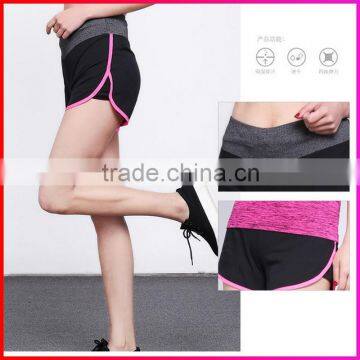 girl breathable summer running gym sport shorts pants