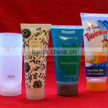 offset printing Cosmetic Packaging Tube for famous brand