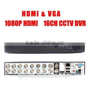 16 Channels H.264 CCTV DVR Home Surveillance Digital camera DVR Recorder Support Remote View By Mobile phone