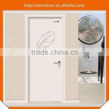 best design anti theft pvc flush door