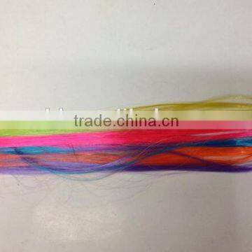 Women's fashion straight different bright colored synthetic hair