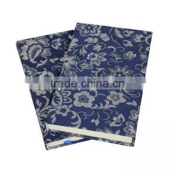 wholesale custom design cloth notebook