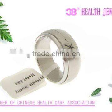 316l blank surgical couple fashion jewelry/stainless steel ring