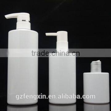 Hot Stamping Match Lotion Pump 500ml PET Platisc Shampoo Bottle