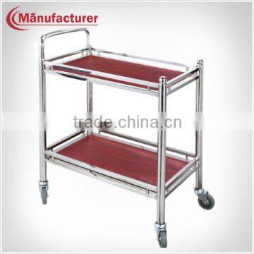 KTV/Bar/Restaurant/ Metal Juice Bar Cart With Wheels,Mobile Drink Cart ,Food Service Handcart