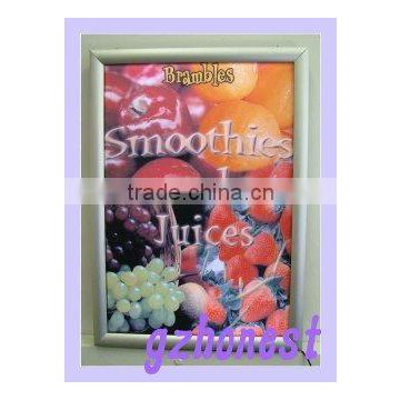 Aluminium frame Indoor Ultra Slim Light Box