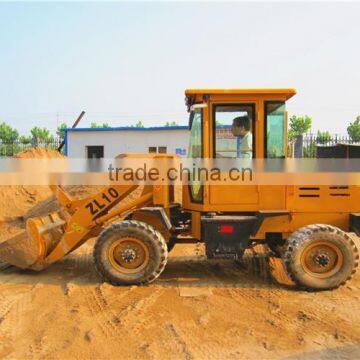 1000kg 4wd Articulated Hydraulic Mini Wheel Loader With Heavy Duty Axle and Different Optional Attachments photo-2