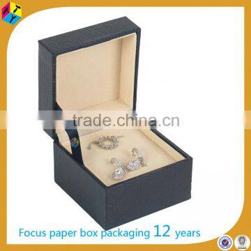 small custom rigid cardboard paper ng jewelry box