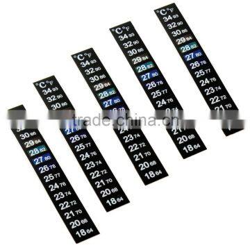 Change Color Liquid Crystal Thermometer with temperature change