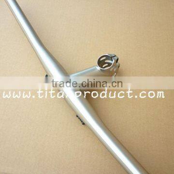 Ti Integrated Stem Handlebar 31.8mm/28.6mm Steering Tube