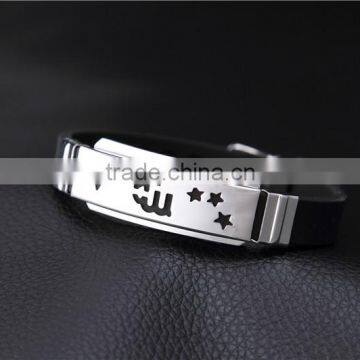 Mixed Sale Twelve Zodiac Animal Design Leather Brcelets Stainless Steel Carved Hollow Animal Shape Wrist Bands Mens Bracelets