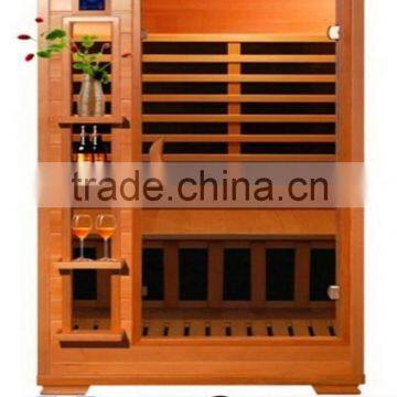 1 person far infrared sauna steam engine model canada hemlock carbon nano heater