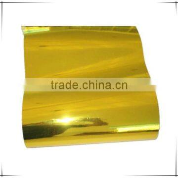 Gold PET metallized paper