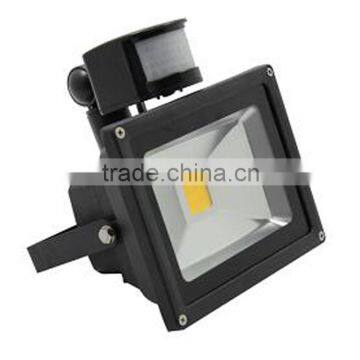 PIR 20W IP65 motion senor led flood light