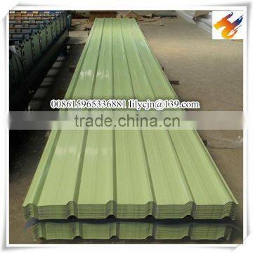 1000mm and 1025mm colorful coated metal roofing tile