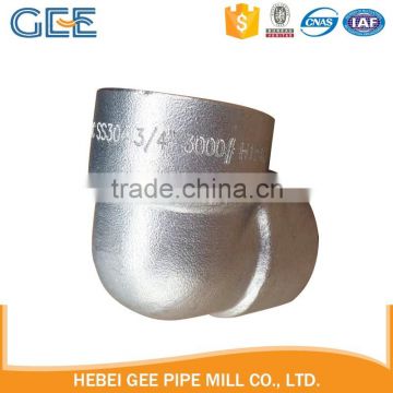 90 degree forged socket weld elbow