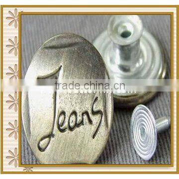 Factory wholesale metal tin button